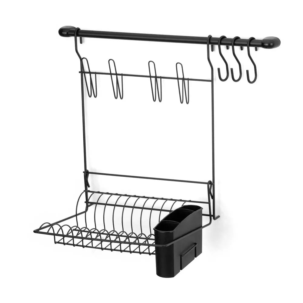 Escorredor de Pratos Suspenso Cook Home 8 PRETO