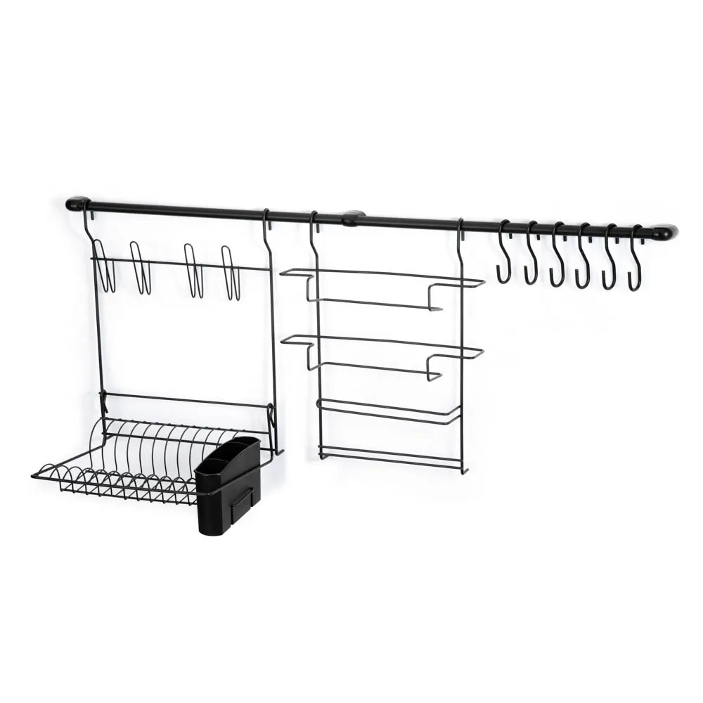 Escorredor de Louça Suspenso Cook Home 9 Arthi Preto