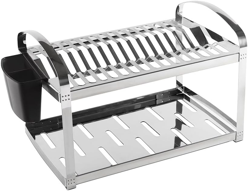 Escorredor de Louça Inox BRINOX 16 Pratos