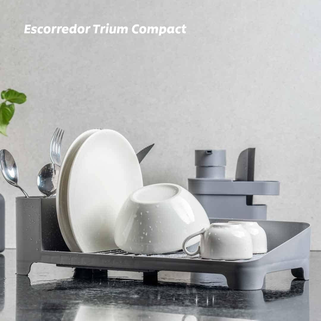 Escorredor de Louça Trium OU Compacto Chumbo