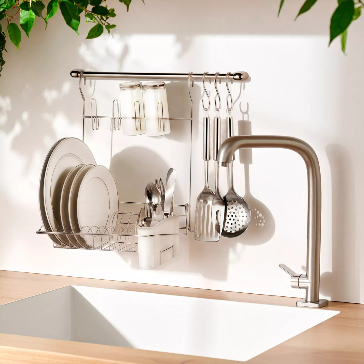 Escorredor de Pratos Suspenso Cook Home 8