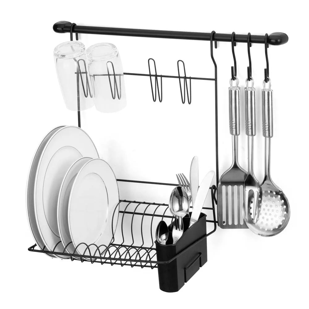 Escorredor de Pratos Suspenso Cook Home 8 PRETO