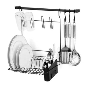 Escorredor de Pratos Suspenso Cook Home 8 PRETO