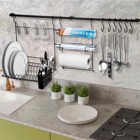 Escorredor de Louça Suspenso Cook Home 9 Arthi Preto