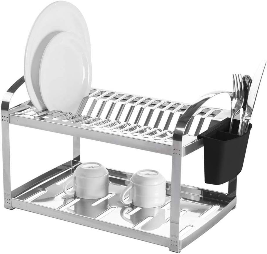 Escorredor de Louça Inox BRINOX 16 Pratos