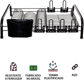 Escorredor de Louça Metaltru 12 pratos