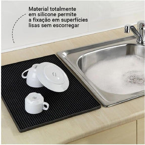 Tapete Escorredor de Copo Porta Louça 30 x 45 cm
